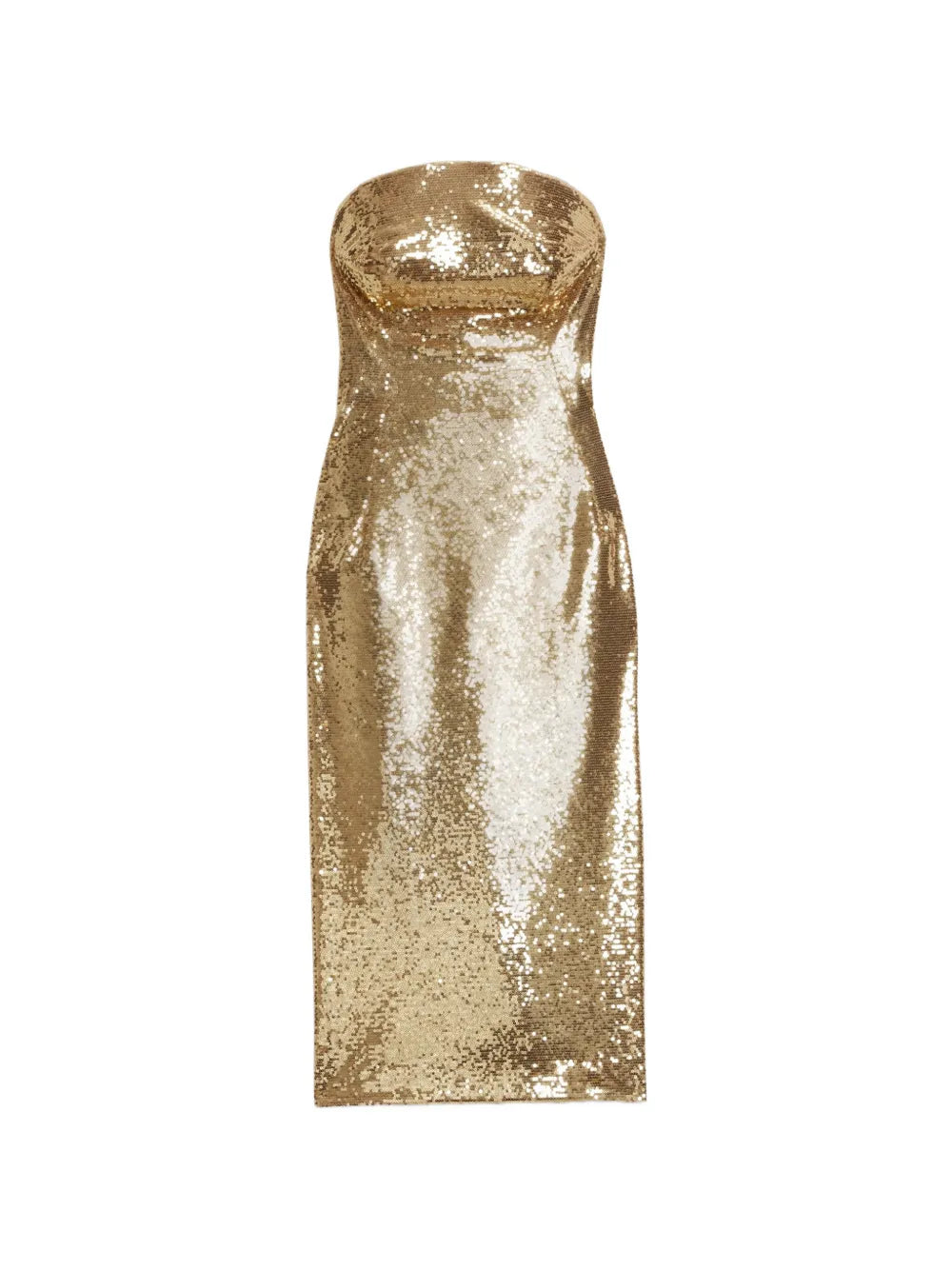 sequin-embellished midi dress