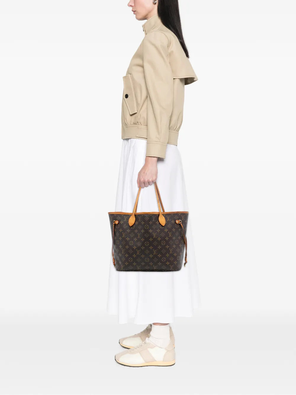2016 Monogram Neverfull MM tote bag