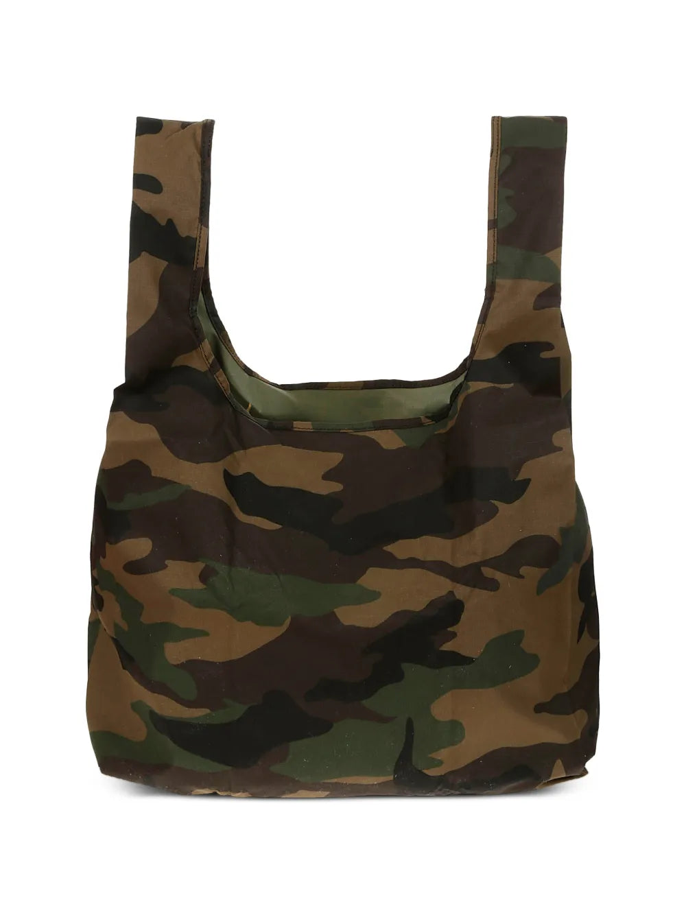 camouflage-pattern tote bag