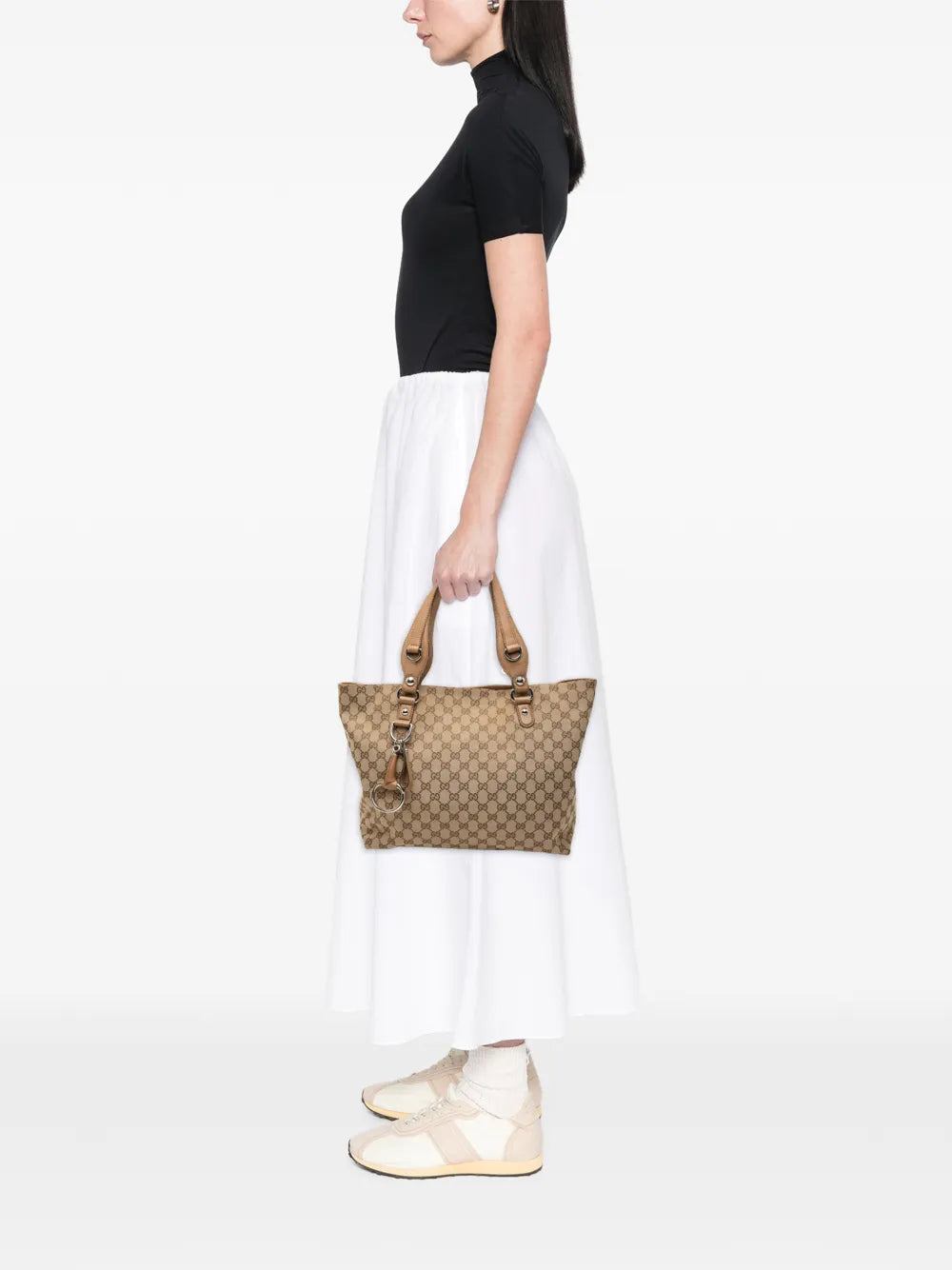 2000-2015 GG Canvas Icon Bit tote bag