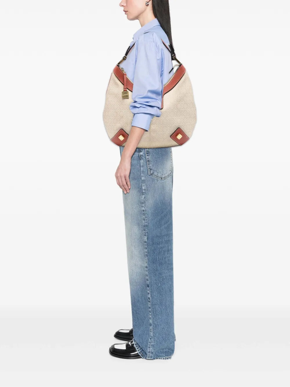 2008 Anagram Canvas New Road hobo bag
