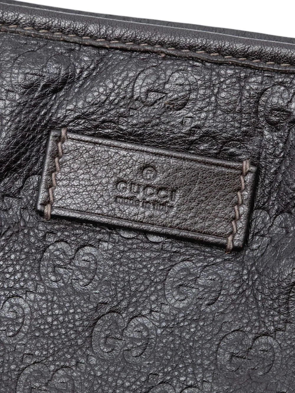 2016-2026 Large Guccissima Weekender Tote travel bag