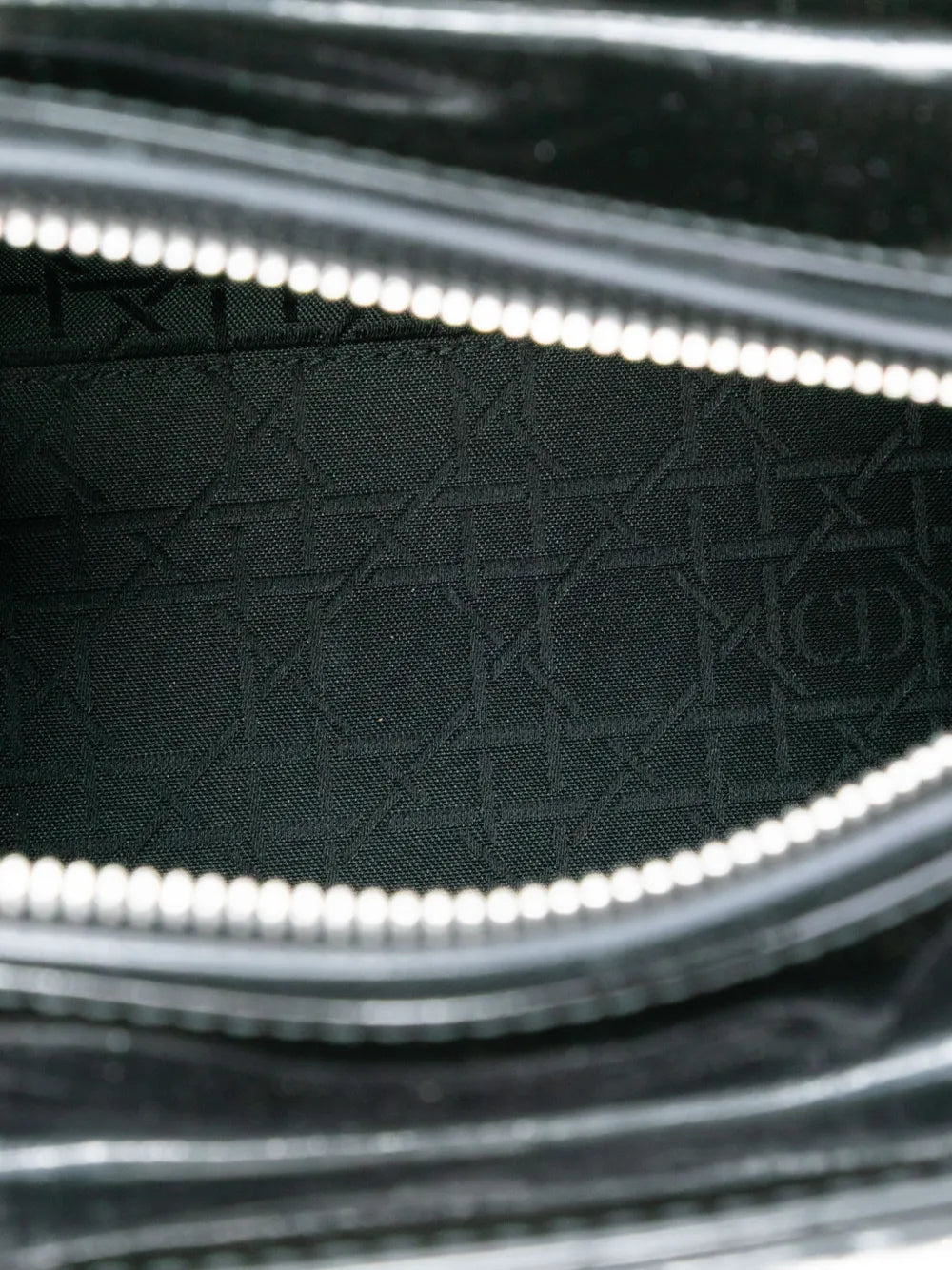 2013 Medium Patent Cannage Lady Dior satchel