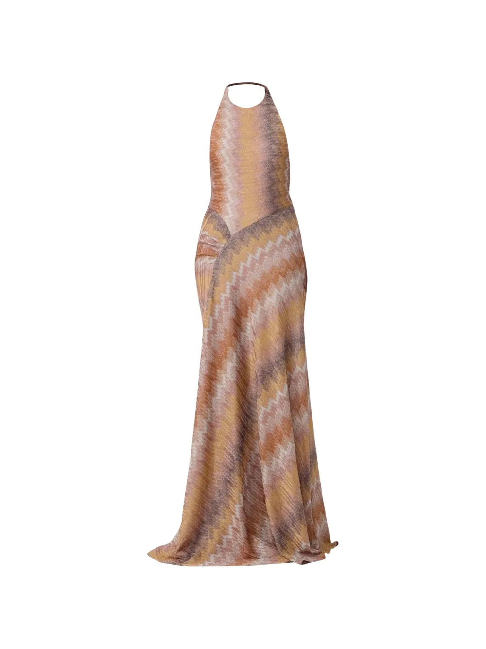 halterneck maxi dress