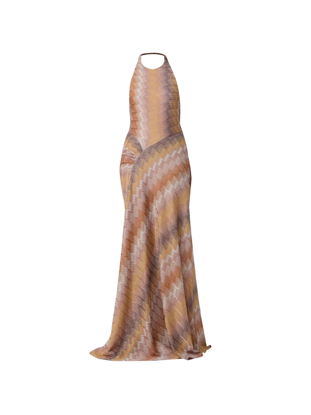 halterneck maxi dress
