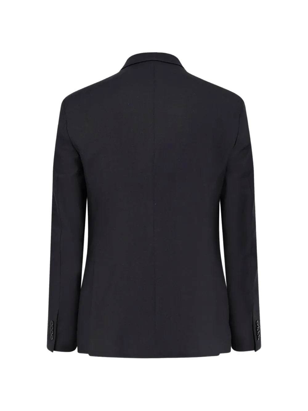double-breasted brooch suit