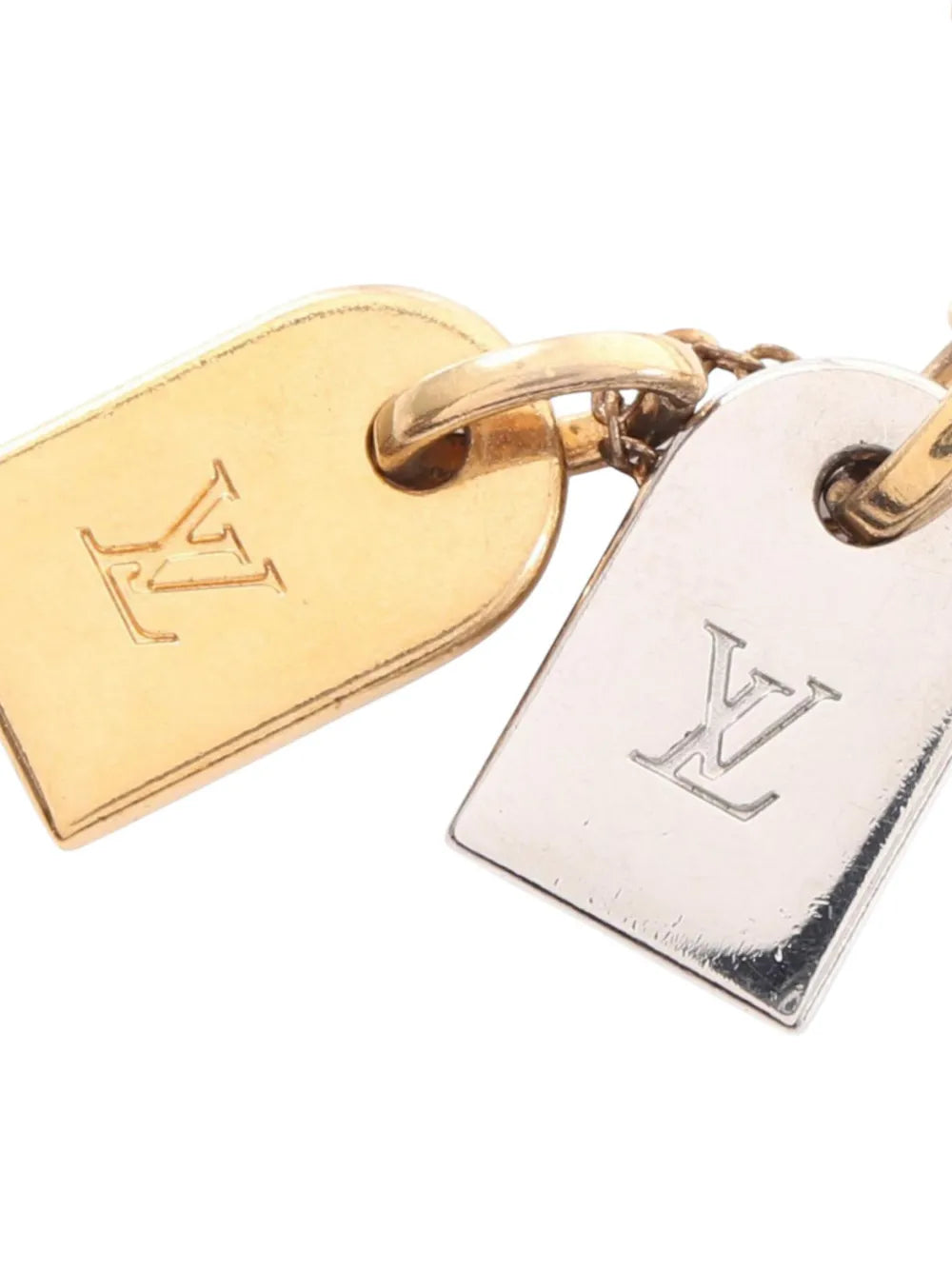 2018 Gold and Silver Plated Nanogram Tag Charms Bracelet costume bracelet