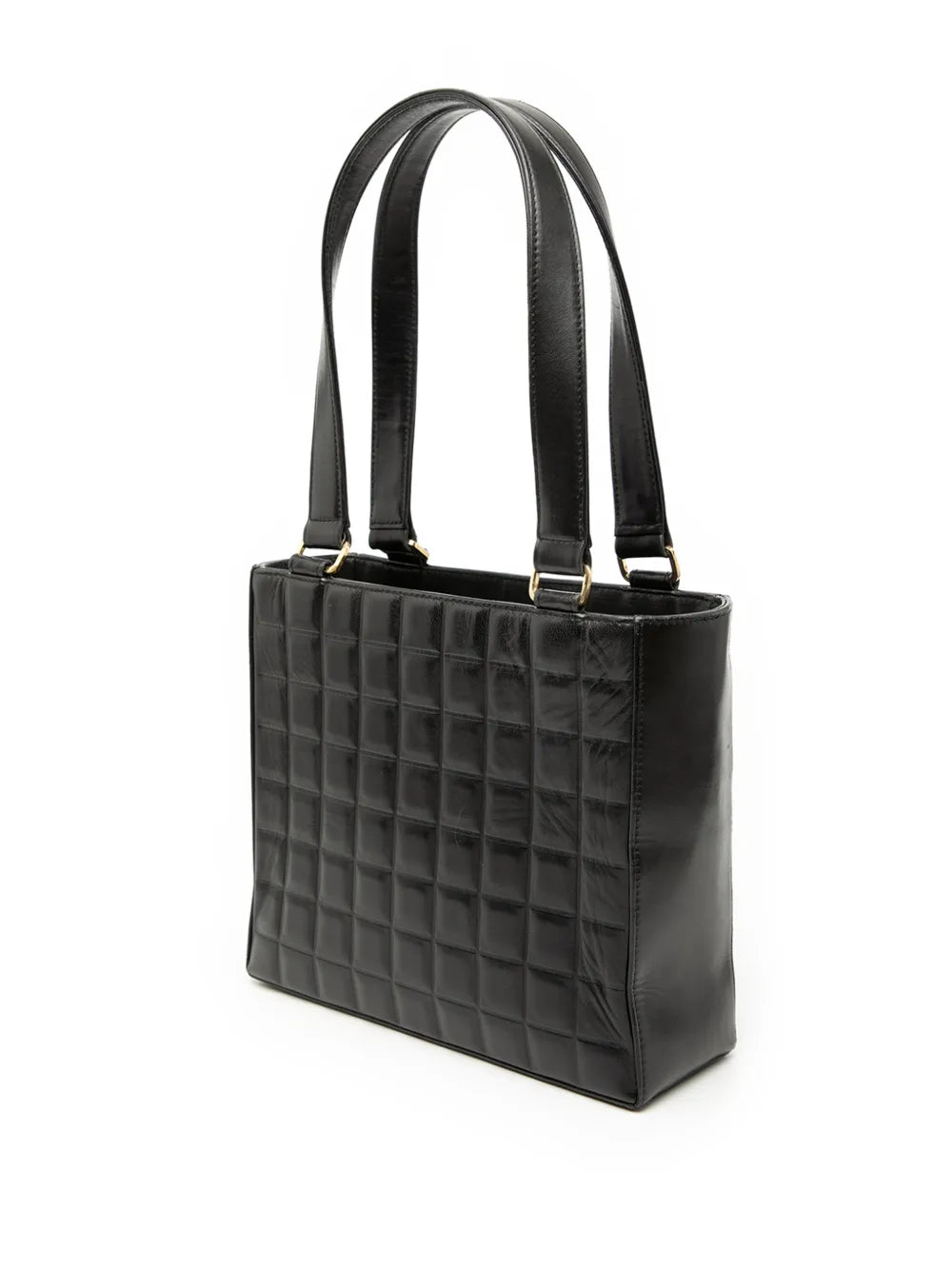 2002-2003 CC Choco Bar Lambskin tote bag