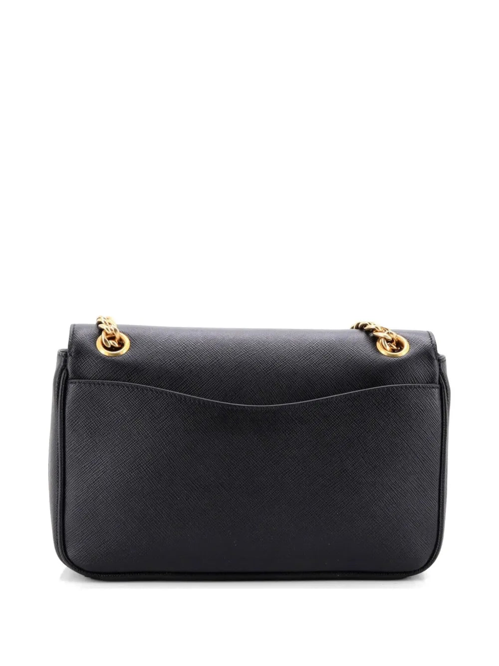 Pattina Flap Shoulder Bag Saffiano Leather Small crossbody bag