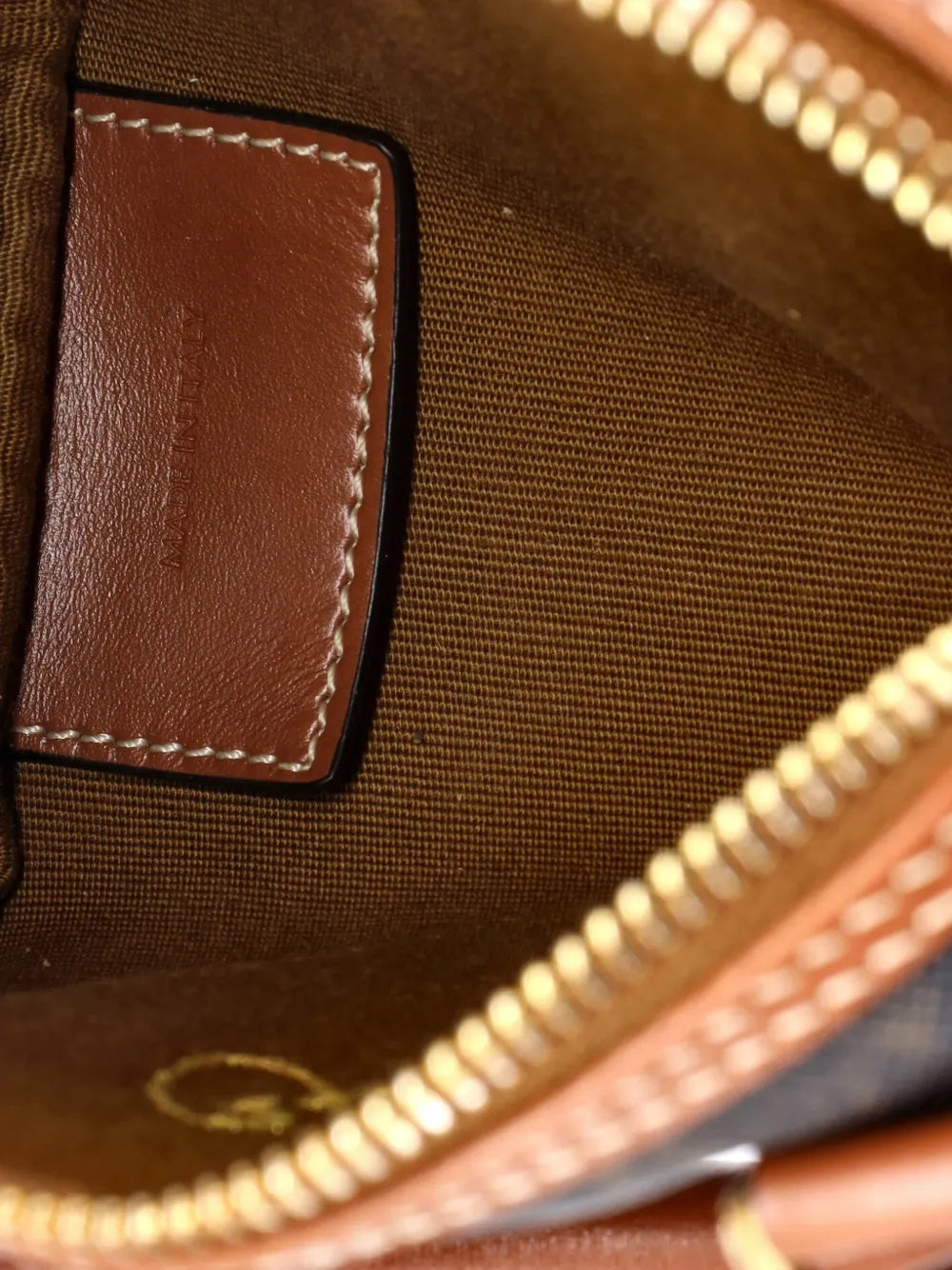 Boston Bag Triomphe Coated Canvas Mini satchel