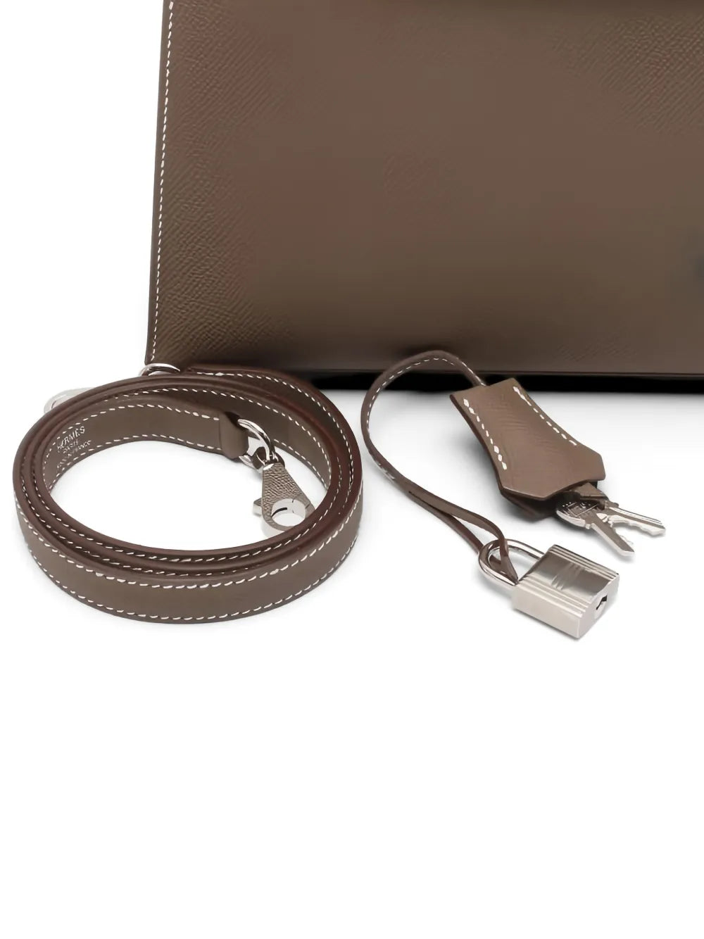 2025 Kelly leather handbag