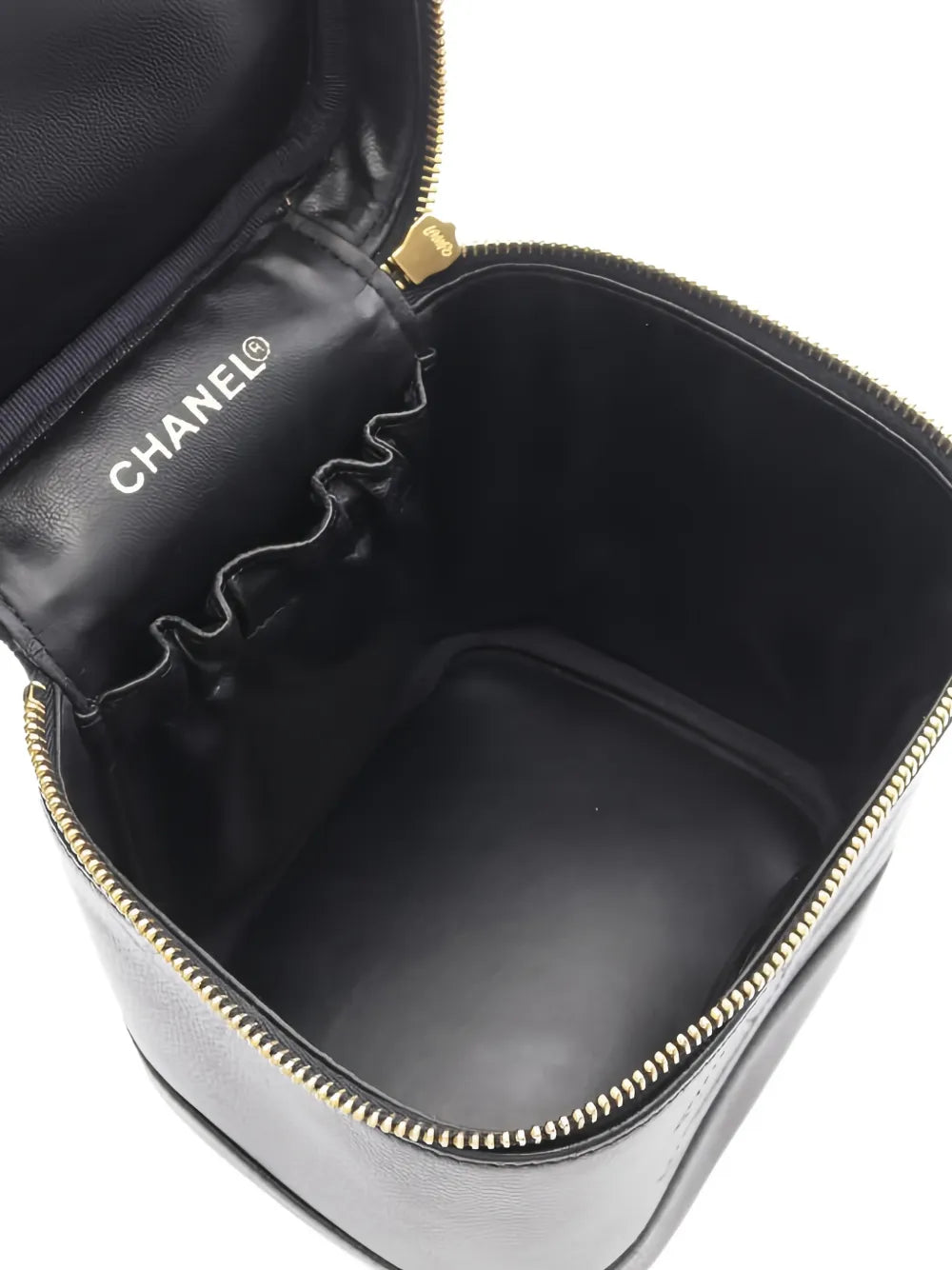 1997-1999 Coco mark caviar leather vanity bag
