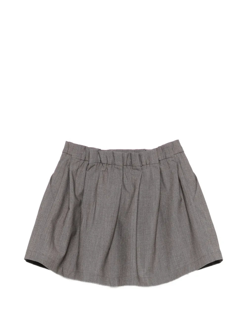 buttoned skirt