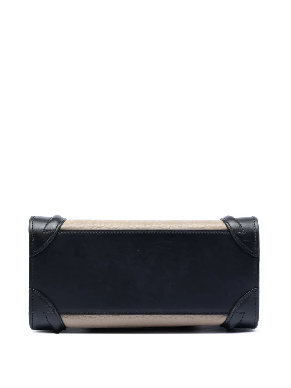 2017 Nano Tricolor Leather Luggage Tote satchel