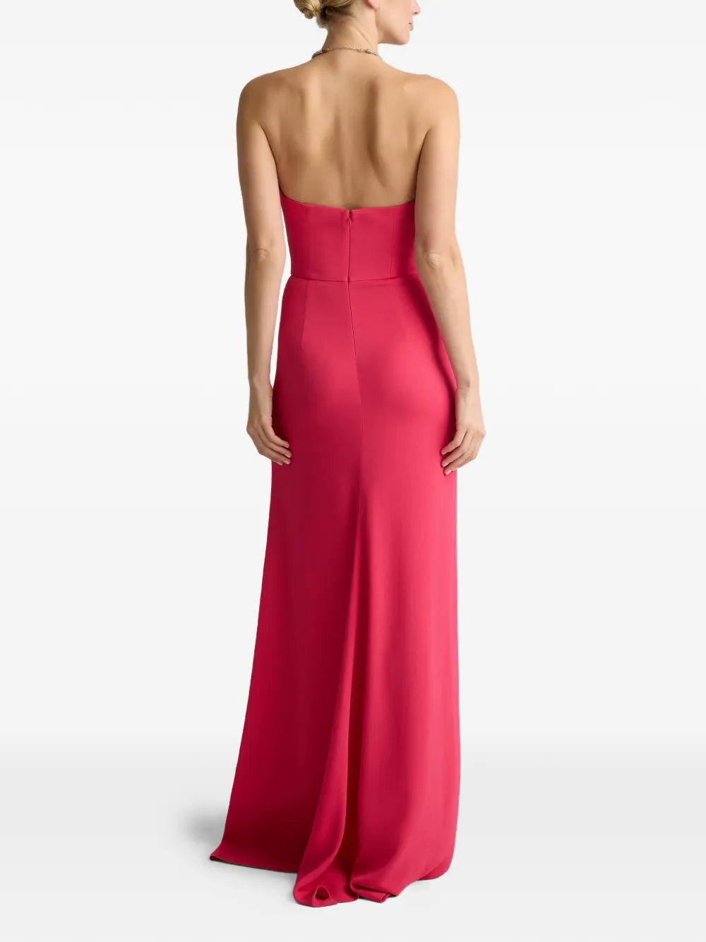 halter neck gown