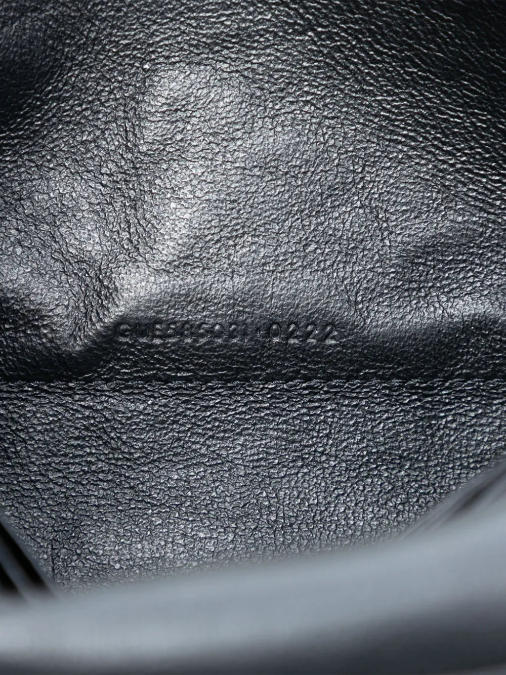 2022 Quilted Diamond Lambskin Becky Wallet on Chain crossbody bag
