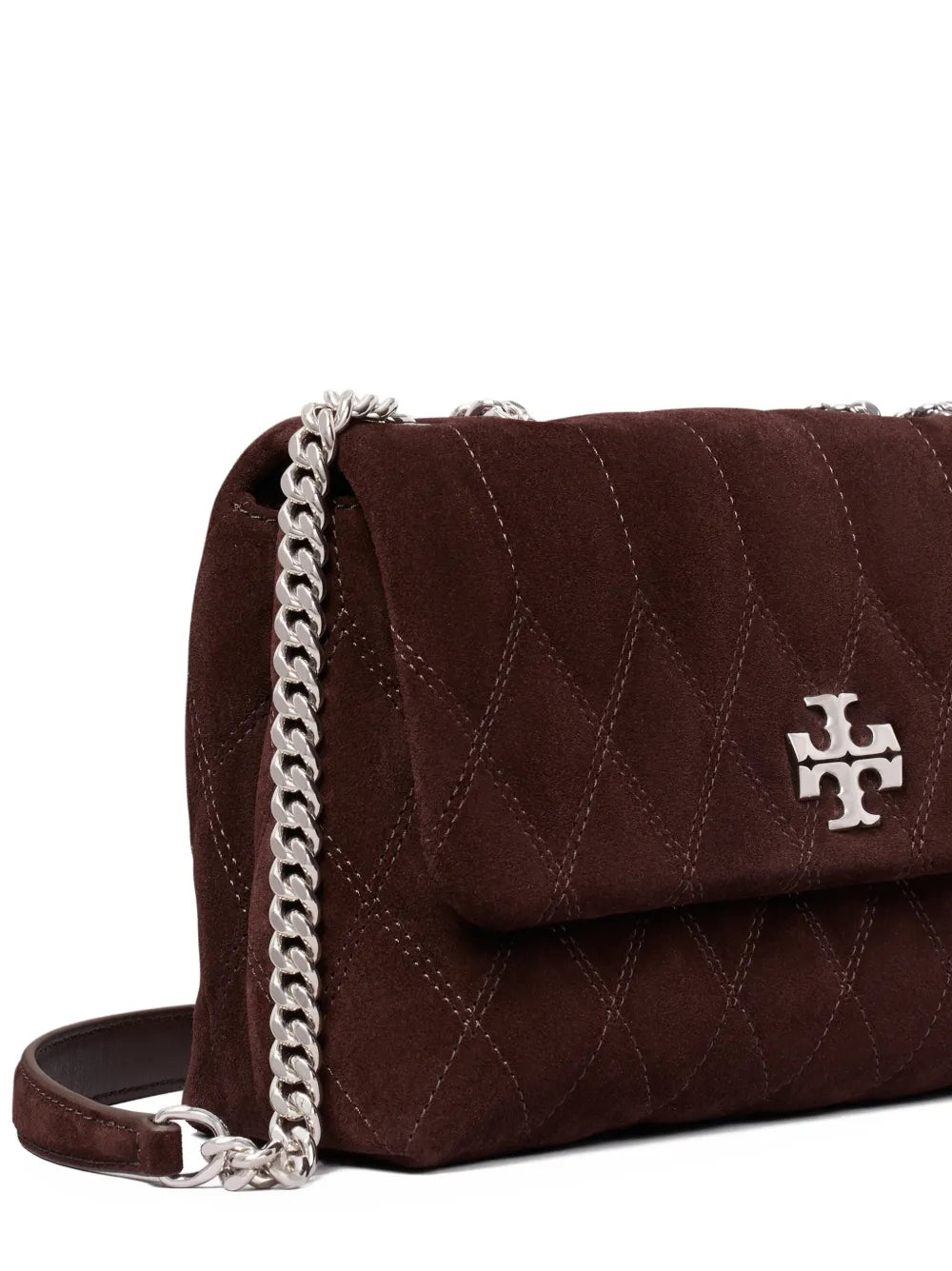 Kira quilt suede small convertible shoulder bag
