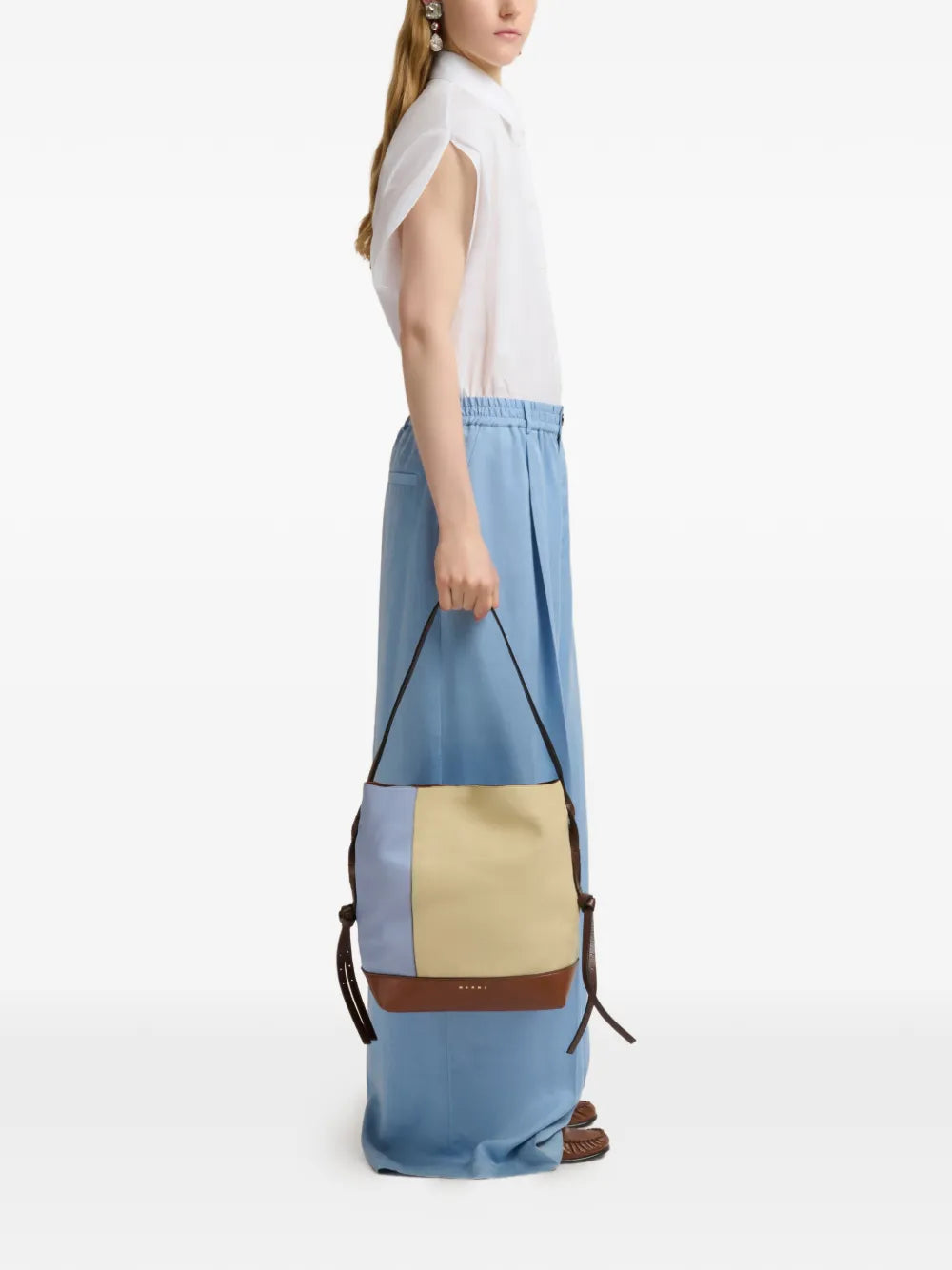 small Pod 2.0 leather tote bag