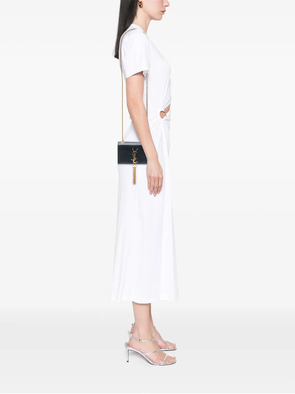 2016 Small Smooth Calfskin Monogram Kate Tassel crossbody bag