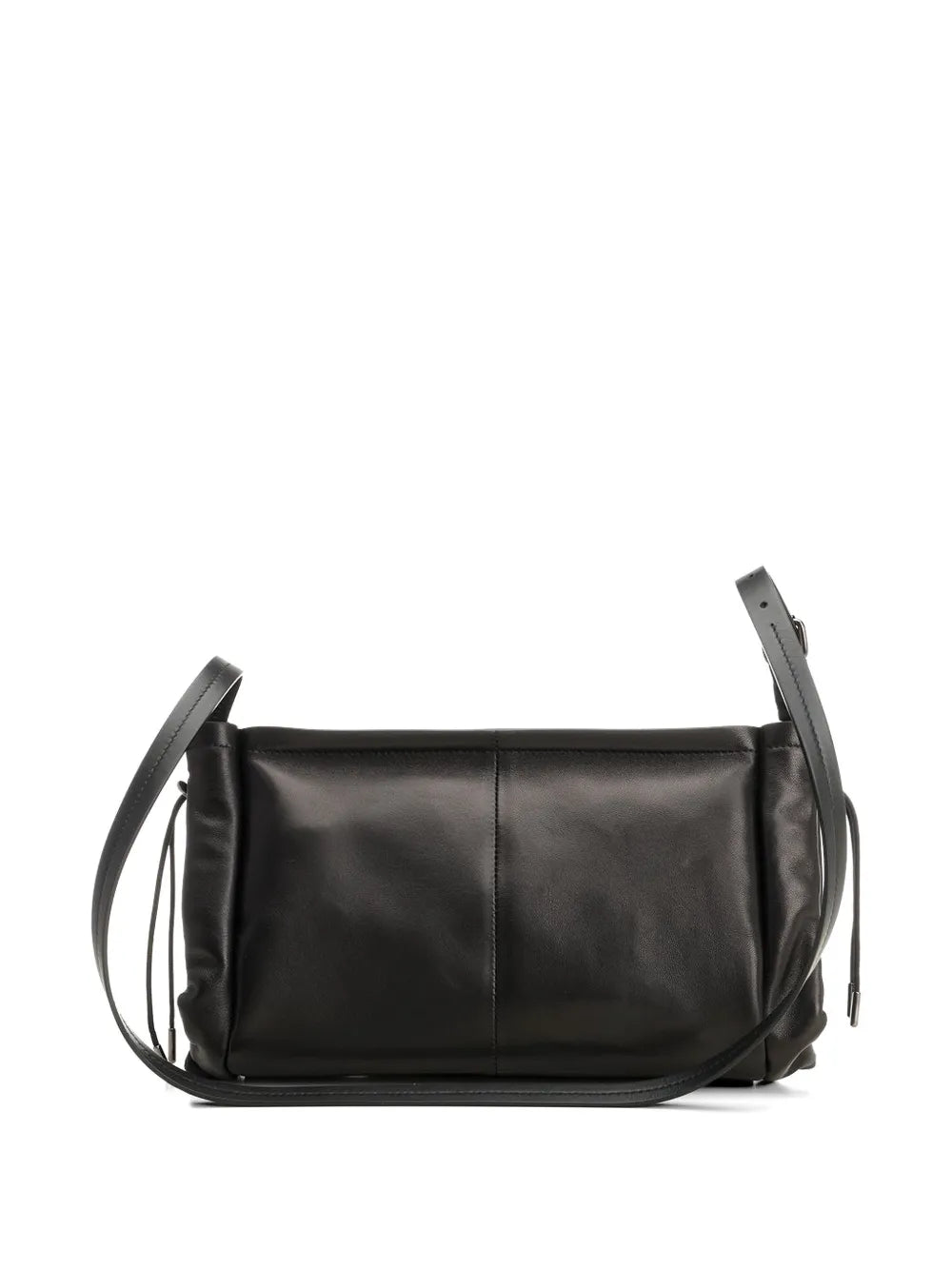 drawstring stitches shoulder bag