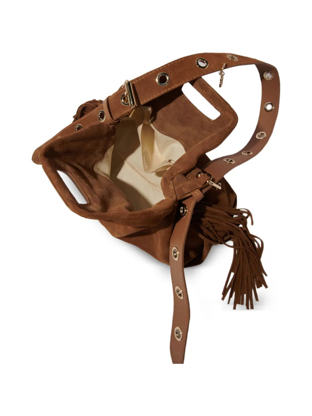 Miss M fringed shoulder bag
