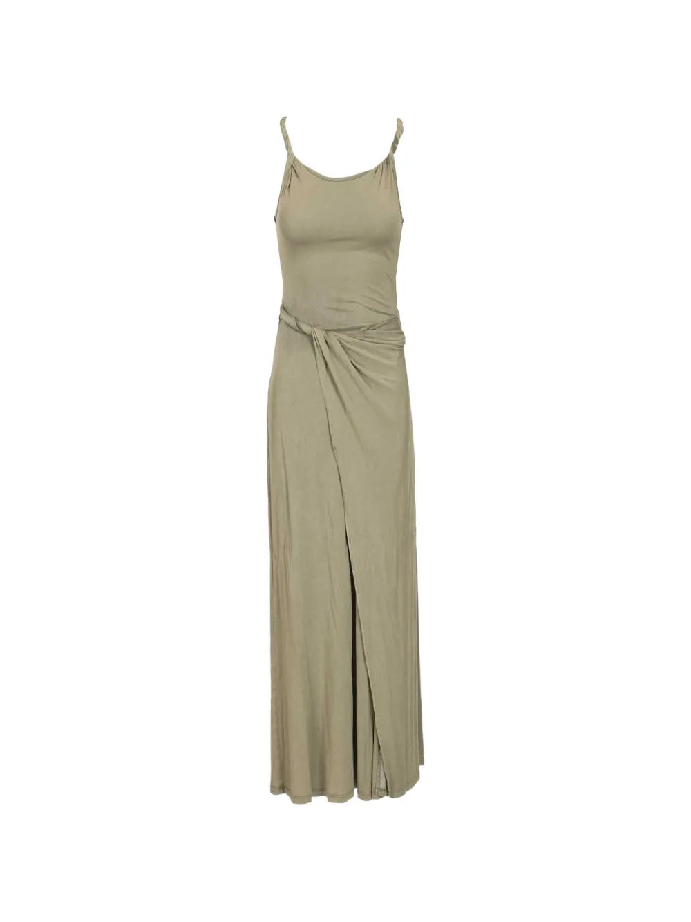 maxi Estiga sleeveless waist-knot dress