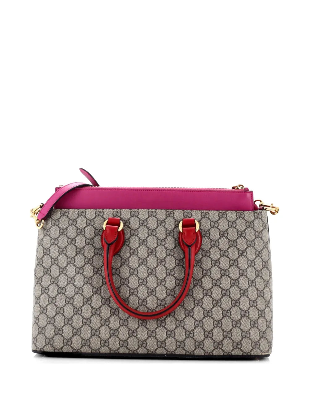 Linea A Convertible GG Coated Canvas and Leather Medium tote bag