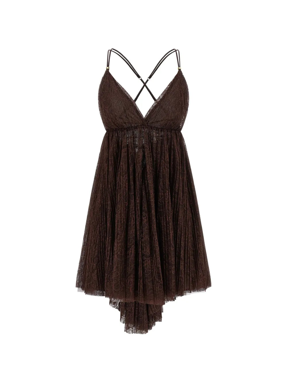 floral lace mini dress