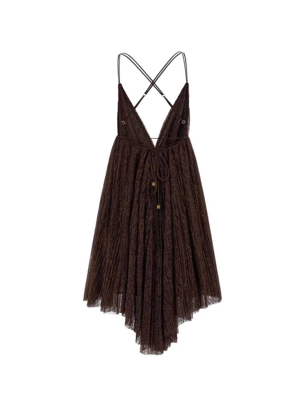 floral lace mini dress