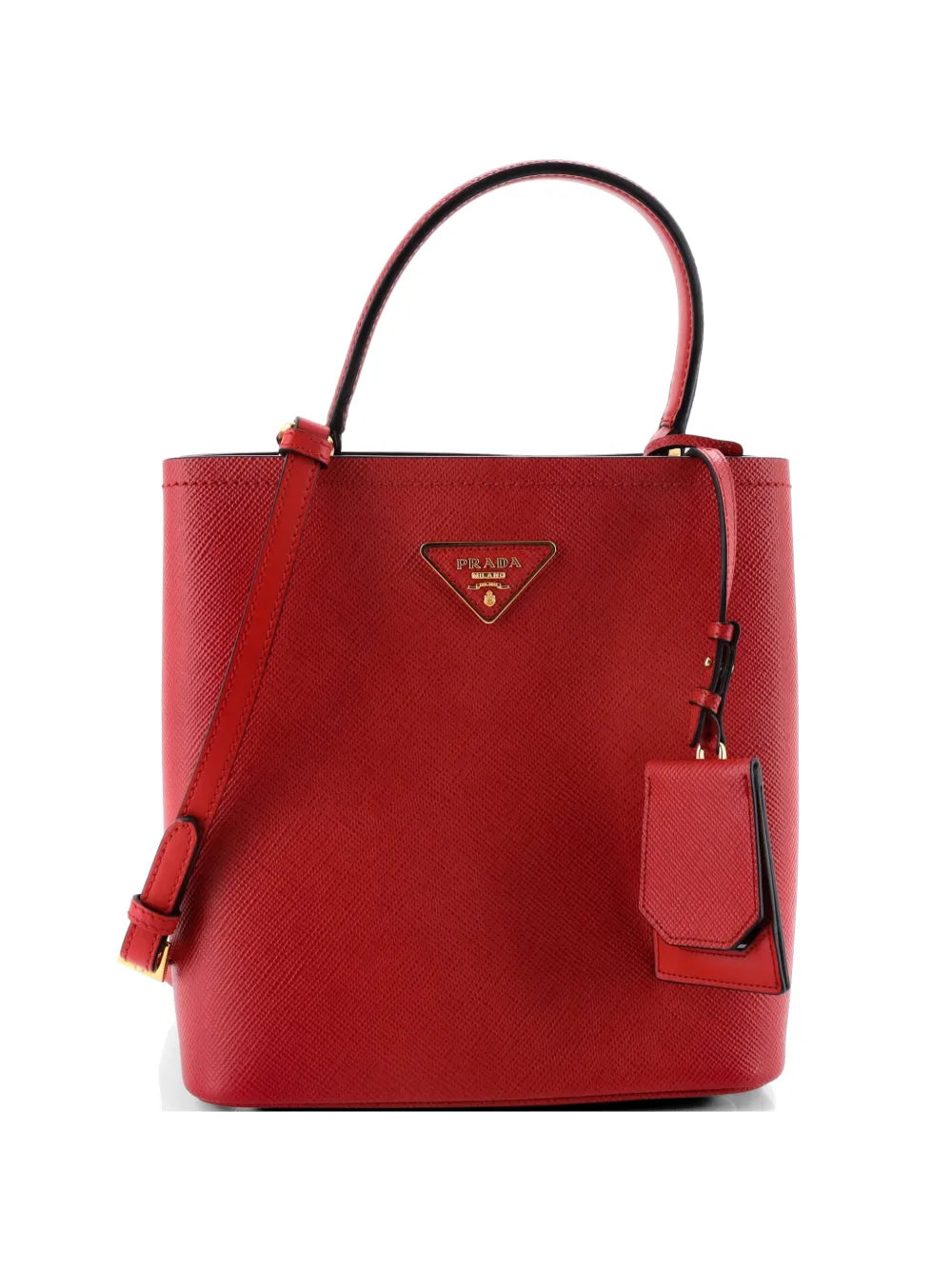 Panier Saffiano Leather Medium bucket bag
