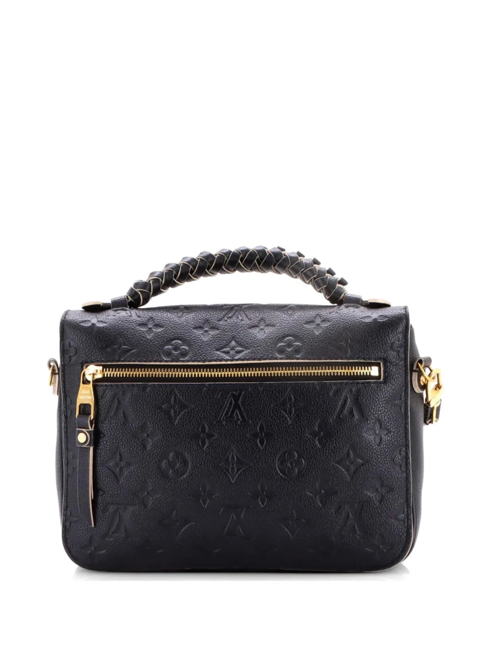 Braided Handle Pochette Metis Monogram Empreinte Leather crossbody bag