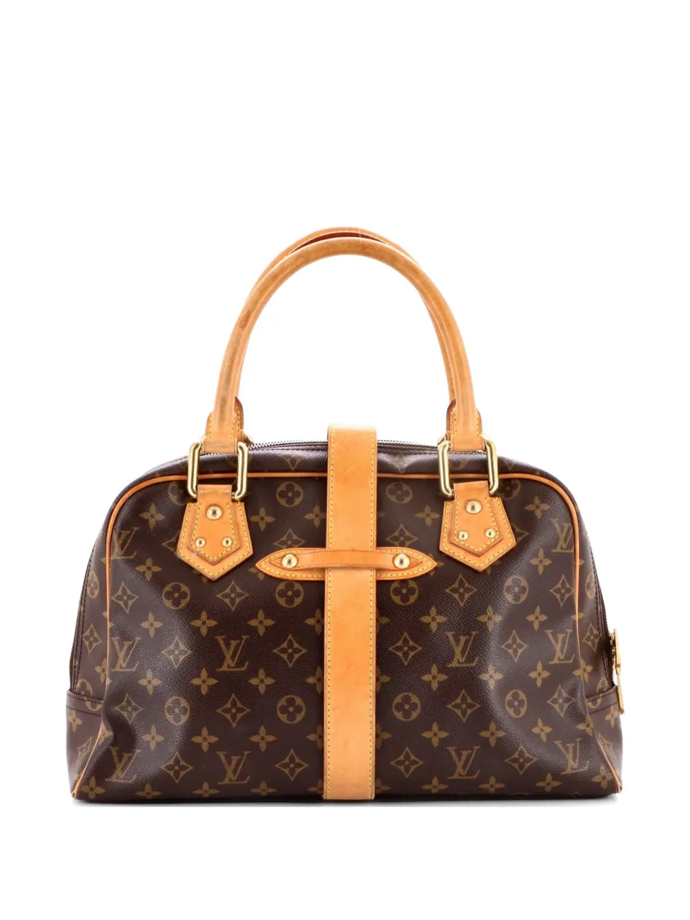 Manhattan Handbag Monogram Canvas GM satchel
