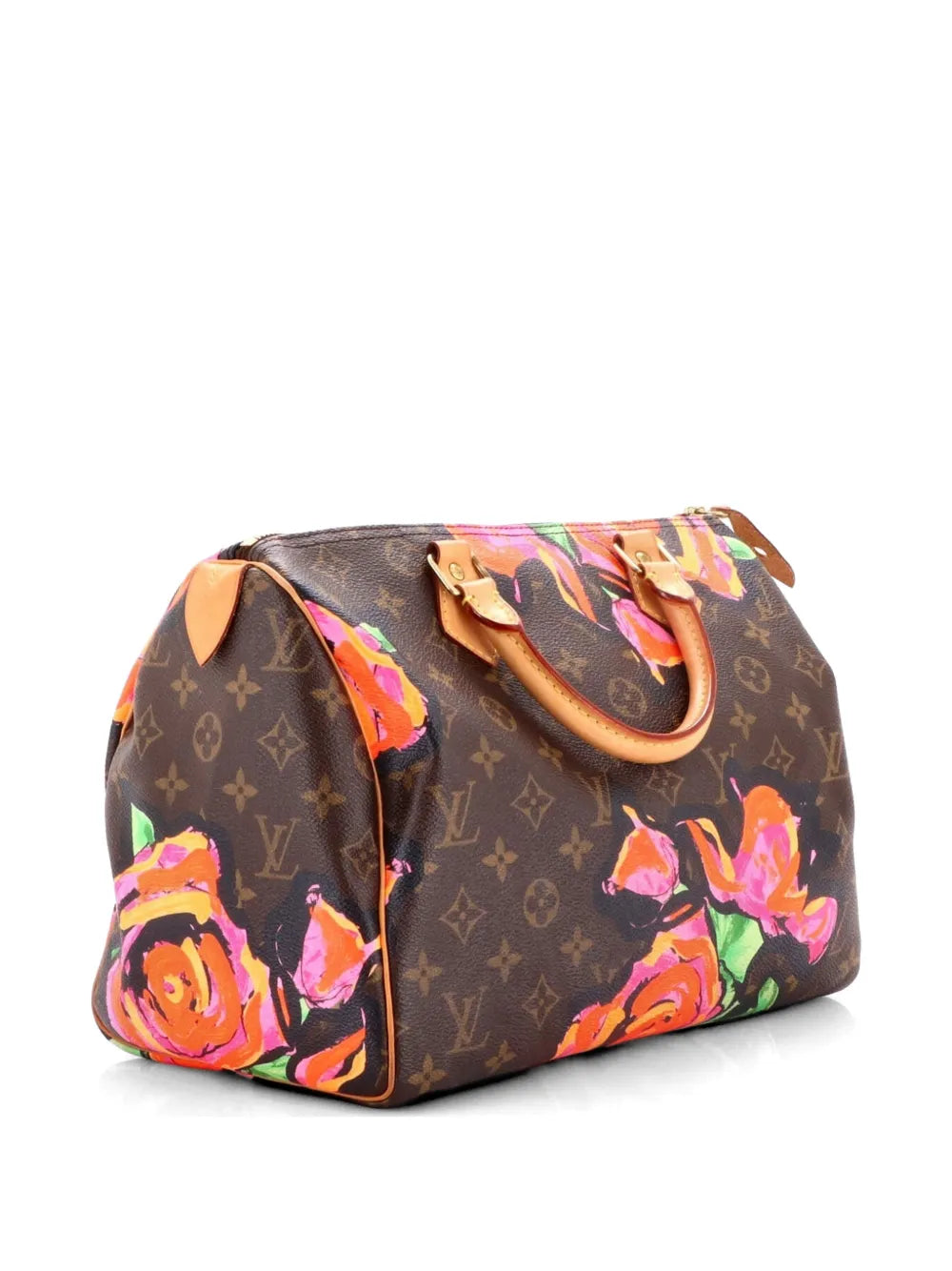 Speedy Limited Edition Monogram Roses 30 handbag