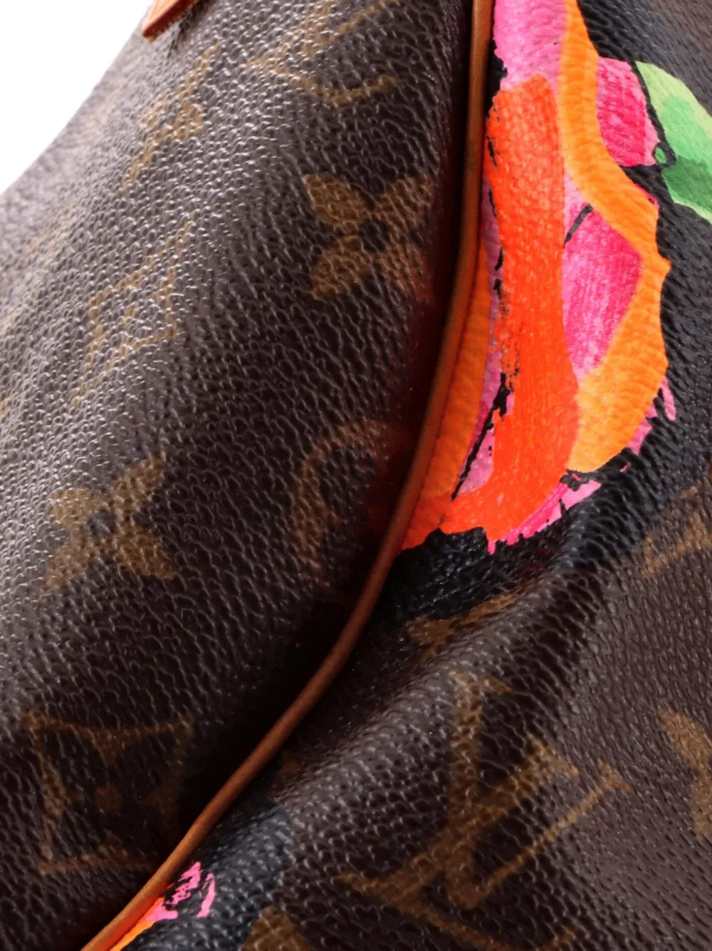 Speedy Limited Edition Monogram Roses 30 handbag