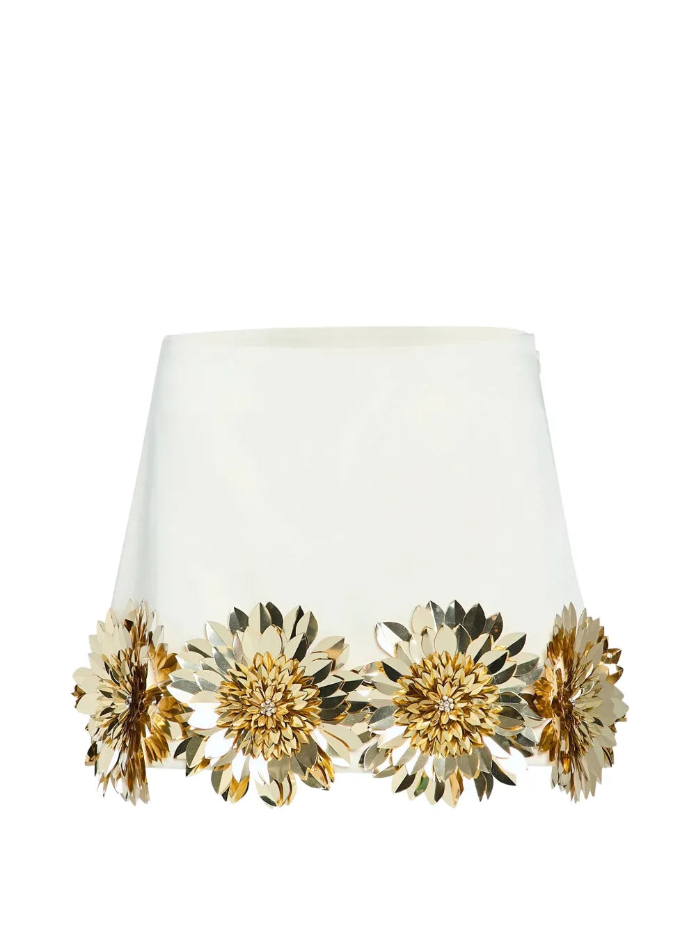 The Gitte floral-embellished mini skirt