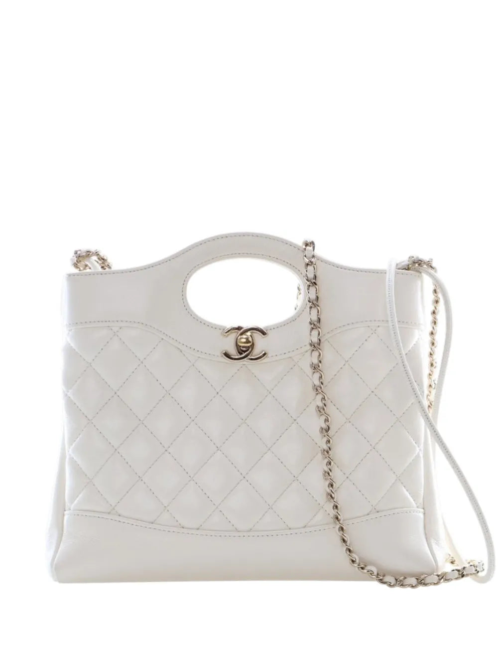 2021-2025 Mini Calfskin 31 Shopping Bag satchel