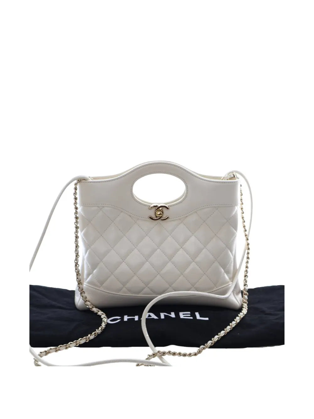 2021-2025 Mini Calfskin 31 Shopping Bag satchel