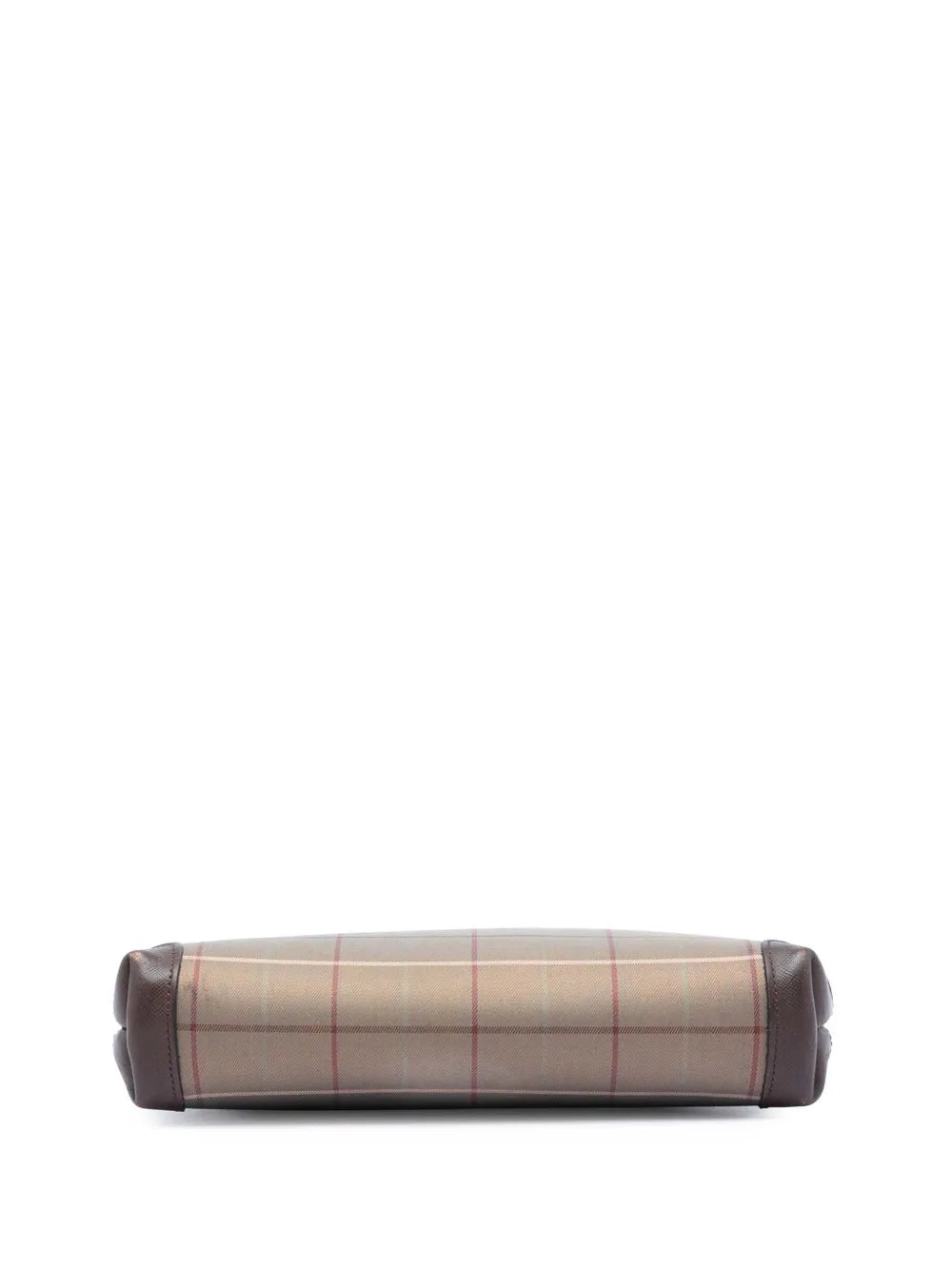 20th Century Vintage Check Canvas clutch bag