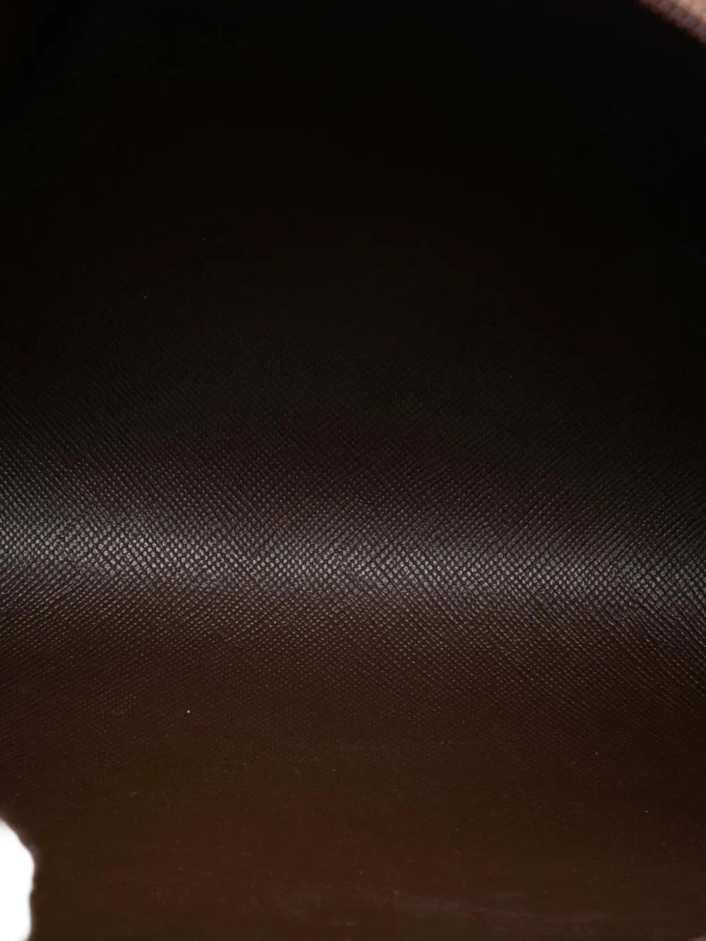 20th Century Vintage Check Canvas clutch bag
