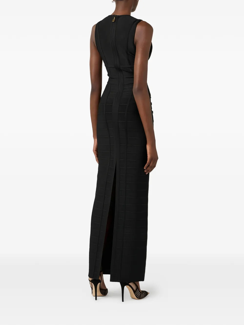 ribbing maxi dress