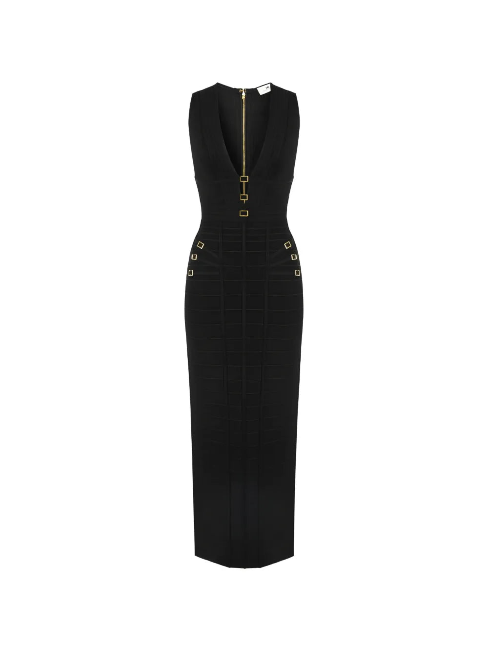 ribbing maxi dress