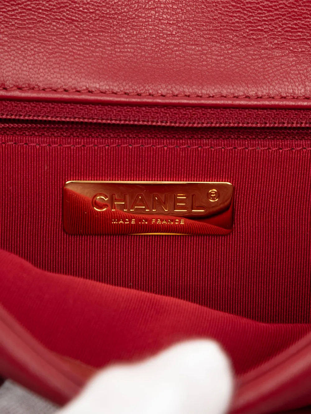 2019 Large Lambskin 19 Flap satchel
