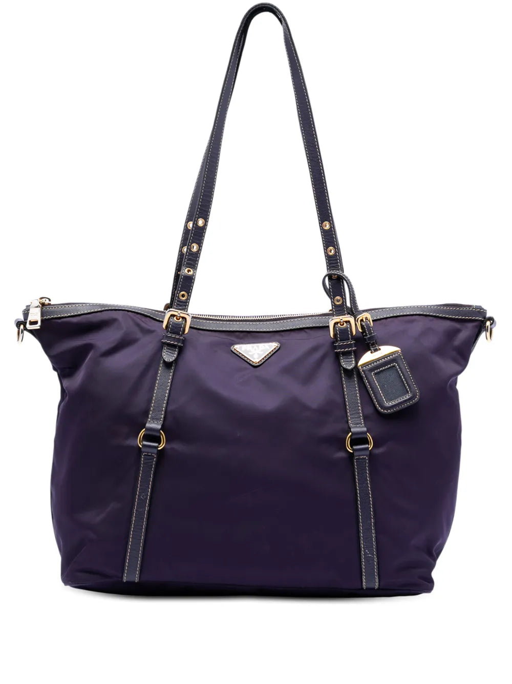 2013-2026 Saffiano Trimmed Tessuto satchel