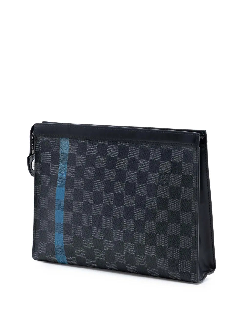 2018 Damier Graphite Stripe Pochette Voyage MM clutch bag