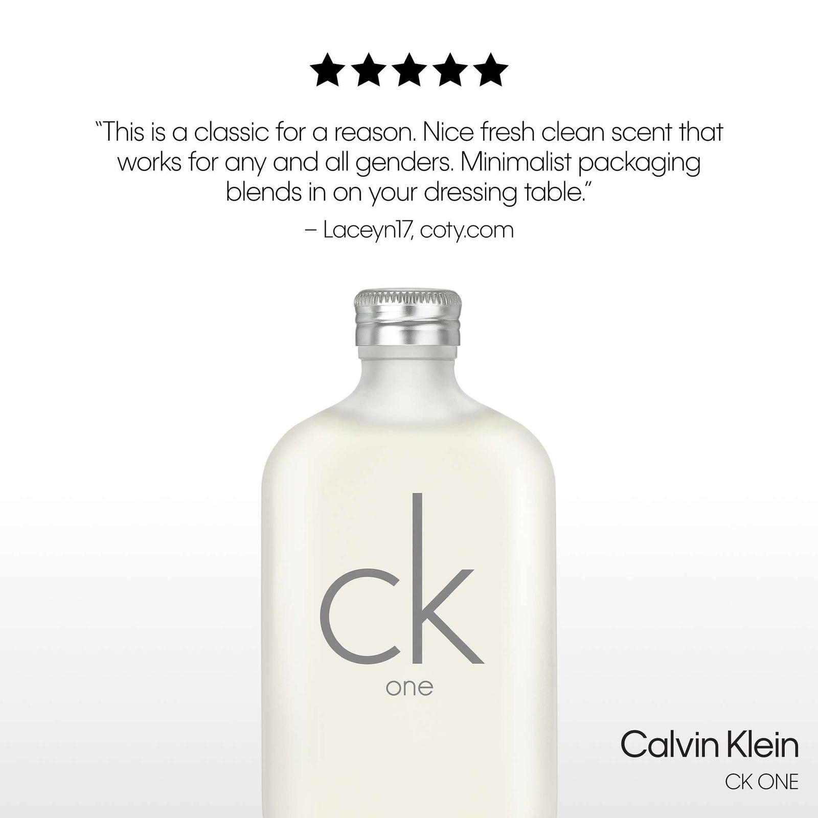 Calvin Klein CK One Eau de Toilette 100ml