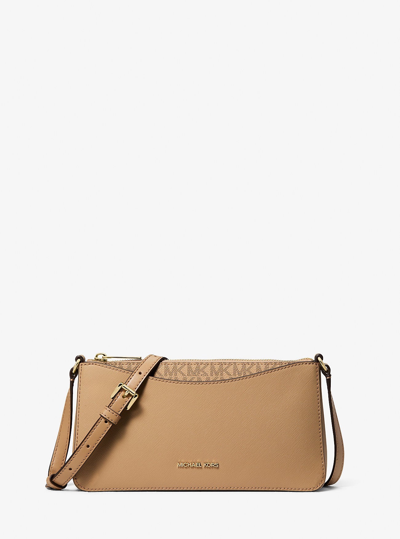 Michael Kors Arden Medium Crossbody Bag Camel