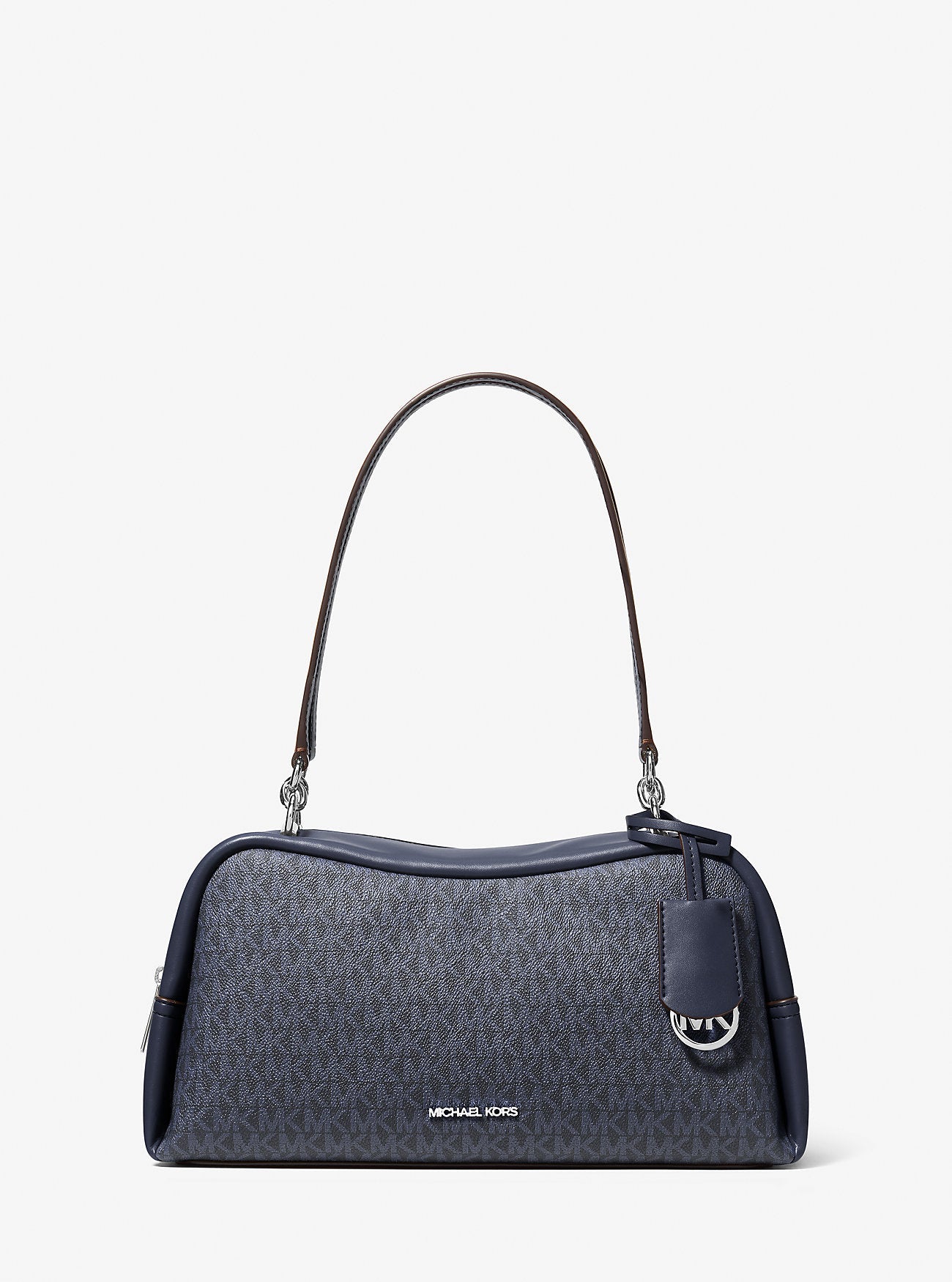 Michael Kors Cecily Medium Signature Logo Shoulder Bag Admiral