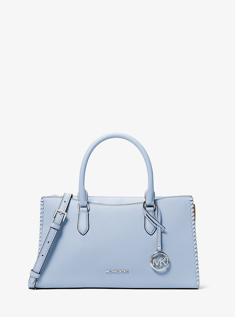 Arden Medium Top-Zip Satchel