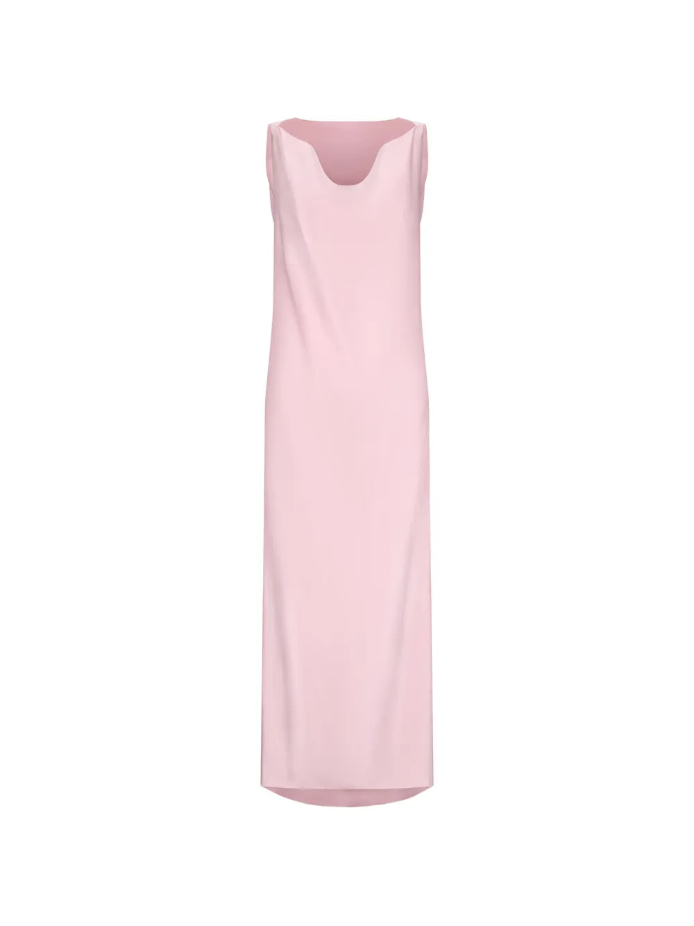knot-detail midi dress