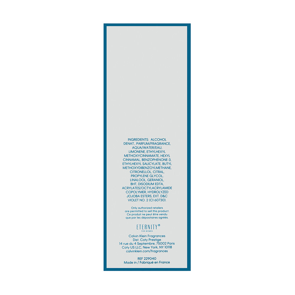 Calvin Klein Eternity Air by Calvin Klein for Women 3.4 oz Eau de Parfum Spray